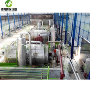 Tire Oil Pyrolysis to Diesel Plant